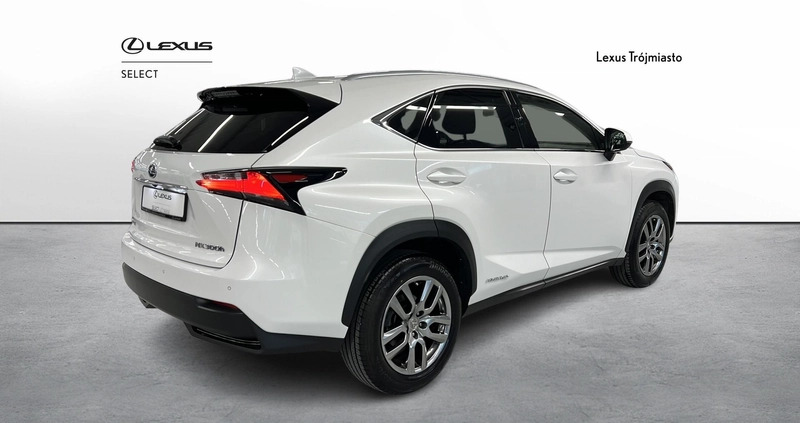 Lexus NX cena 105000 przebieg: 124238, rok produkcji 2015 z Nowy Staw małe 191